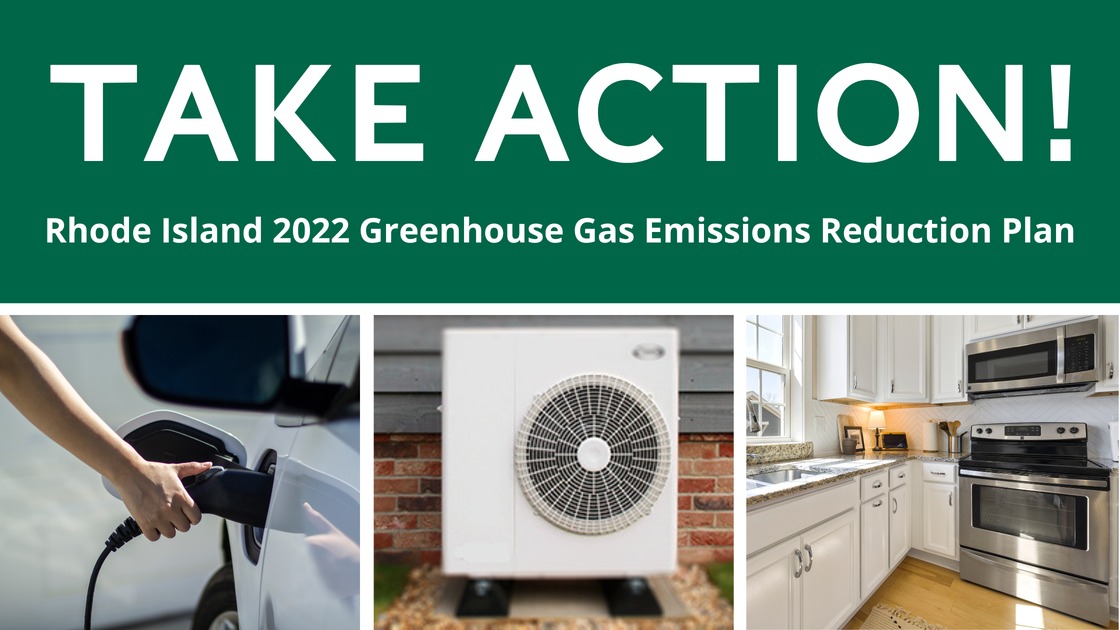 Take Action On Rhode Island’s 2022 Greenhouse Gas Emissions Reduction Plan